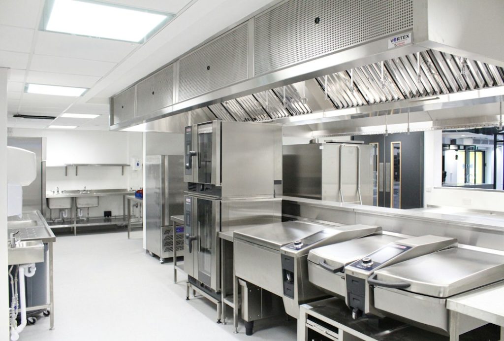 commercial kitchen deep